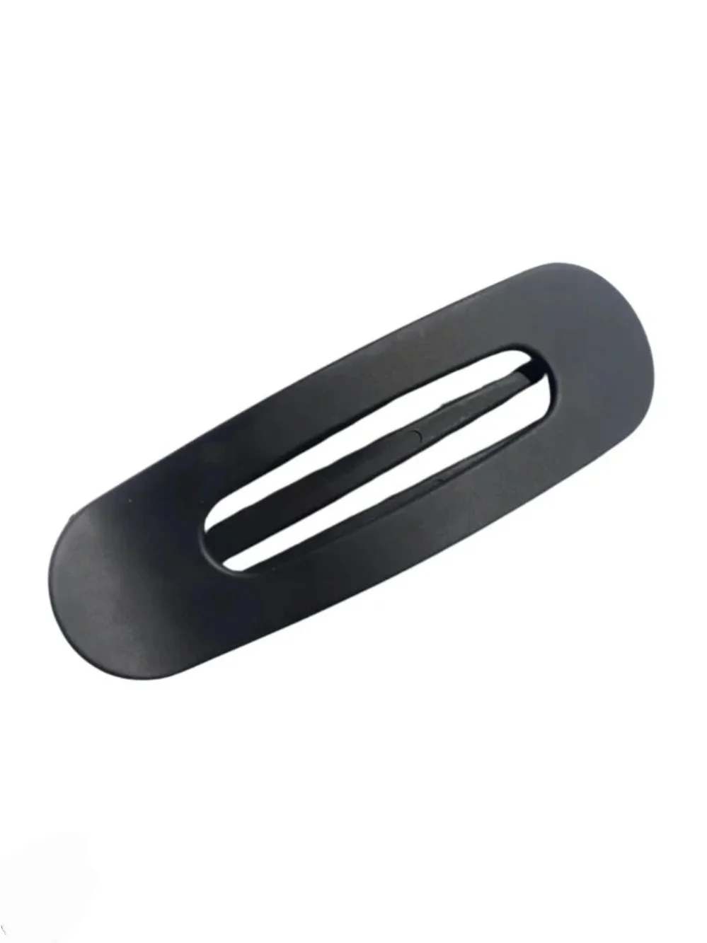 Minimal Matte Black Flat Hair Claw BNIB
